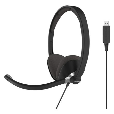 Koss | CS300 | USB Communication Headsets | Wired | On-Ear | Microphone | Noise canceling | Black